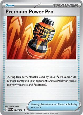 Premium Power Pro (124/132) [ME01 Mega Evolution] - Uncommon