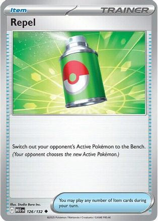 Repel (126) [ME01 Mega Evolution] Reverse Holofoil - Uncommon