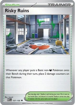 Risky Ruins (127) [ME01 Mega Evolution] Reverse Holofoil - Uncommon
