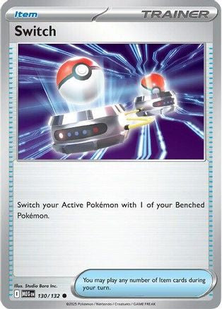 Switch (130) [ME01 Mega Evolution] Reverse Holofoil - Common