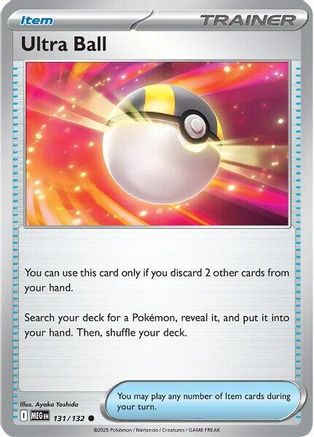 Ultra Ball (131) [ME01 Mega Evolution] Reverse Holofoil - Common