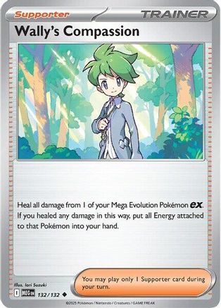 Wally's Compassion (132/132) [ME01 Mega Evolution] - Uncommon