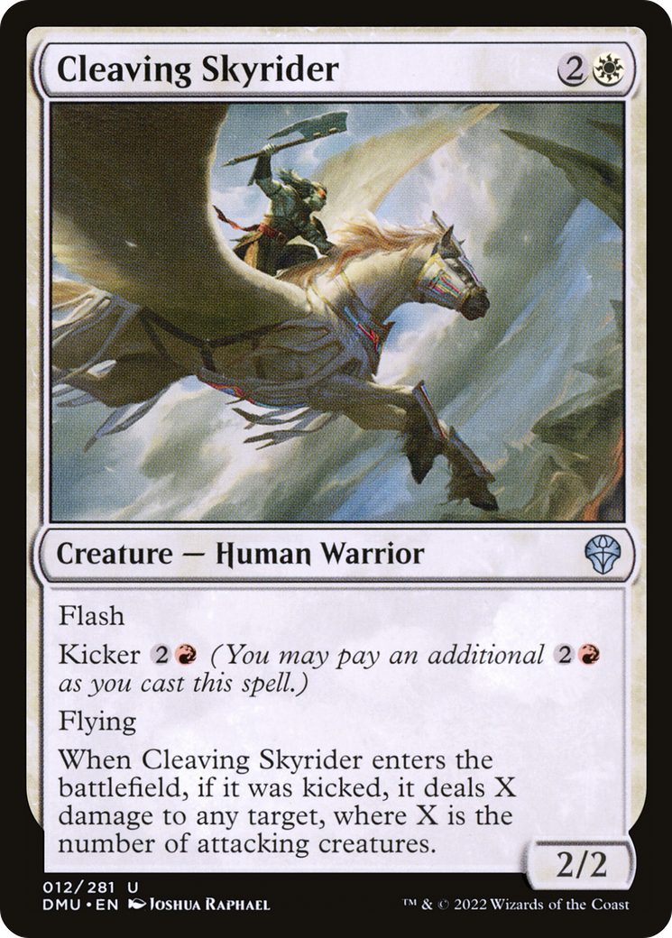 Cleaving Skyrider (DMU-012) [Dominaria United]