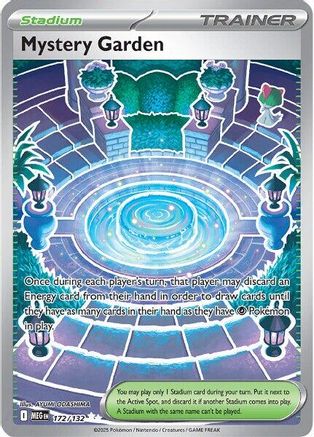 Mystery Garden (172/132) [ME01 Mega Evolution] Holofoil - Ultra Rare