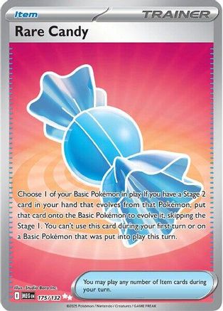Rare Candy (175/132) [ME01 Mega Evolution] Holofoil - Ultra Rare