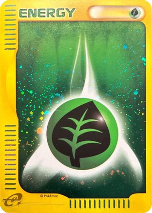 Grass Energy  - McDonalds Pokmone Minimum Pack Holofoil