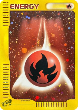 Fire Energy  - McDonalds Pokmone Minimum Pack Holofoil