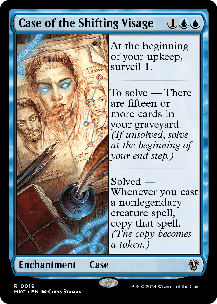 Case of the Shifting Visage (MKC-019) [Murders at Karlov Manor Commander]