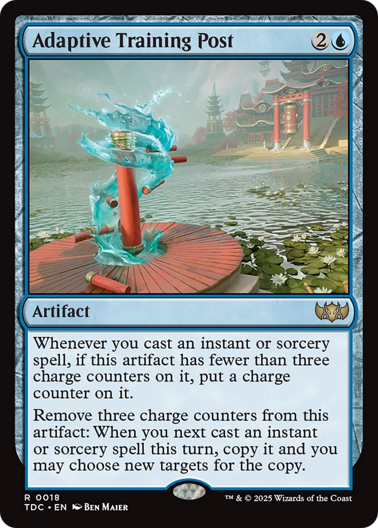 Adaptive Training Post (TDC-018) [Commander: Tarkir: Dragonstorm]