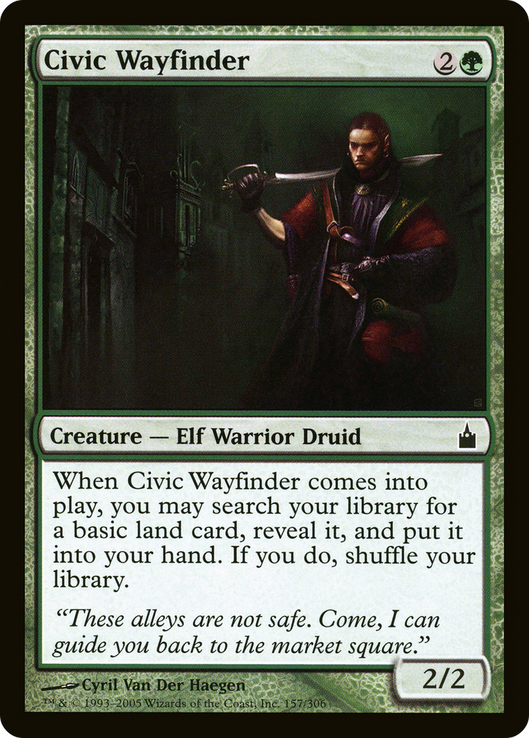 Civic Wayfinder (RAV-157) [Ravnica: City of Guilds] Foil