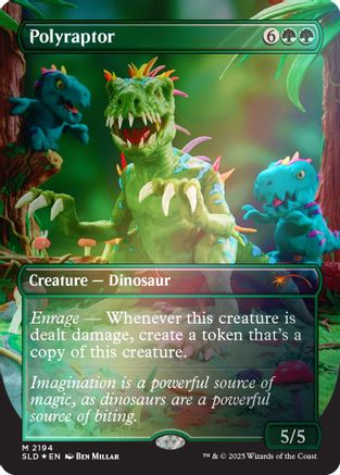 Polyraptor (Rainbow Foil) (SLD-2194) [Secret Lair Drop Series] Foil