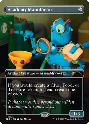 Academy Manufactor (SLD-2195) [Secret Lair Drop Series]