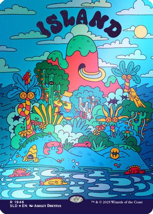 Island (SLD-1946) (Rainbow Foil) [Secret Lair Drop Series] Foil