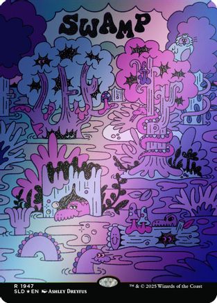 Swamp (SLD-1947) (Rainbow Foil) [Secret Lair Drop Series] Foil