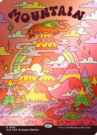 Mountain (SLD-1948) (Rainbow Foil) [Secret Lair Drop Series] Foil