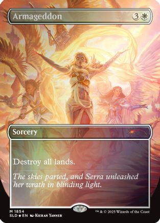 Armageddon (Rainbow Foil) (SLD-1854) [Secret Lair Drop Series] Foil