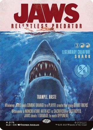Jaws, Relentless Predator (SLD-2175) [Secret Lair Drop Series]