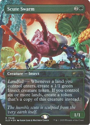 Scute Swarm (Rainbow Foil) (SLD-7048) [Secret Lair Drop Series] Foil