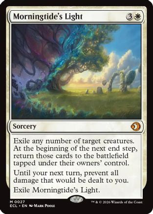 Morningtide's Light (ECL-027) [Lorwyn Eclipsed]