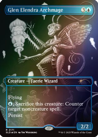 Glen Elendra Archmage (SLD-2171) (Rainbow Foil) [Secret Lair Drop Series] Foil