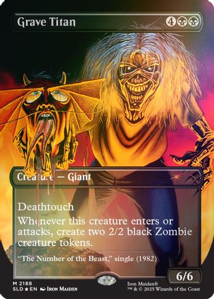 Grave Titan (SLD-2188) (Rainbow Foil) [Secret Lair Drop Series] Foil