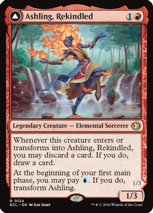 Ashling, Rekindled (ECL-124) [Lorwyn Eclipsed]