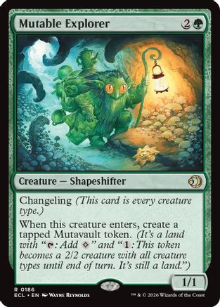 Mutable Explorer (ECL-186) [Lorwyn Eclipsed]