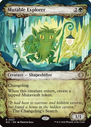 Mutable Explorer (Showcase) (ECL-327) [Lorwyn Eclipsed] Foil