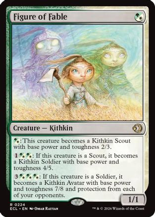 Figure of Fable (ECL-224) [Lorwyn Eclipsed] Foil