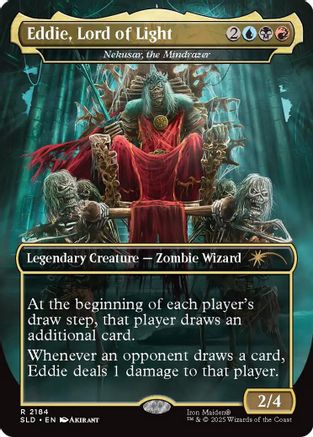 Eddie, Lord of Light - Nekusar, the Mindrazer (SLD-2184) [Secret Lair Drop Series]