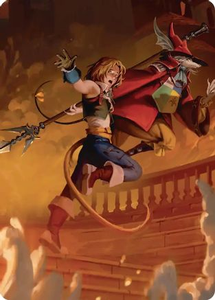 Search for Dagger Scene Art Card (ASFIN-018) [Art Series: FINAL FANTASY]