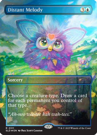Distant Melody (SLD-2311) (Rainbow Foil) [Secret Lair Drop Series] Foil