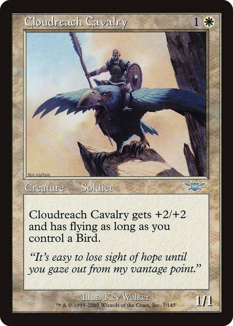 Cloudreach Cavalry (LGN-007) [Legions] Foil