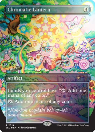 Chromatic Lantern (SLD-2314) (Rainbow Foil) [Secret Lair Drop Series] Foil