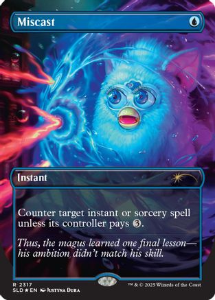Miscast (Rainbow Foil) (SLD-2317) [Secret Lair Drop Series] Foil