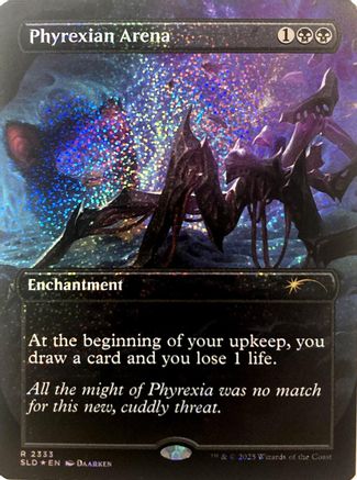 Phyrexian Arena (Confetti Foil) (SLD-2333) [Secret Lair Drop Series] Foil