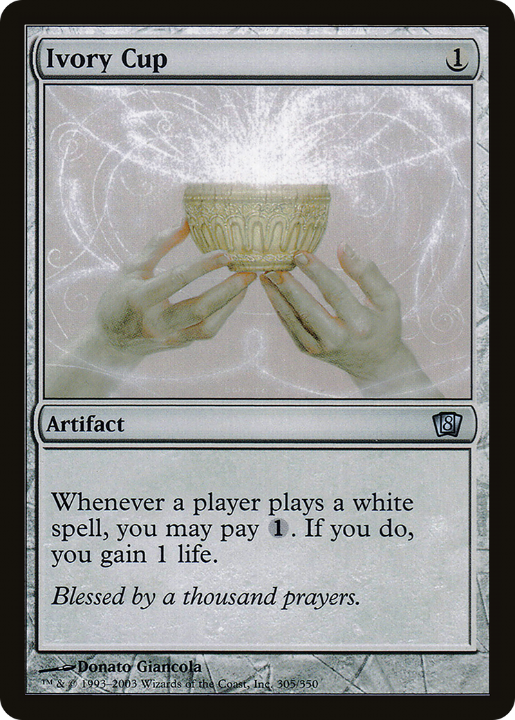 Ivory Cup (8ED-305) [8th Edition] Foil