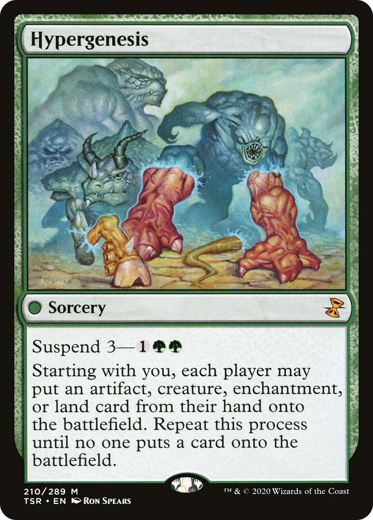 Hypergenesis (TSR-210) [Time Spiral Remastered] Foil