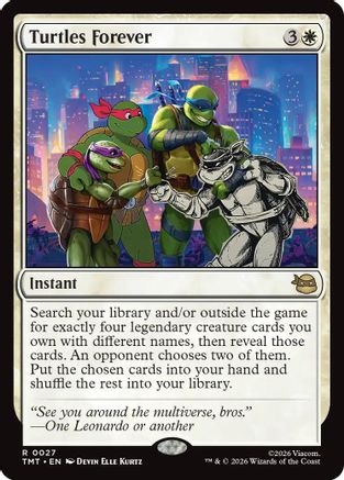 Turtles Forever (TMT-027) [Teenage Mutant Ninja Turtles] Foil