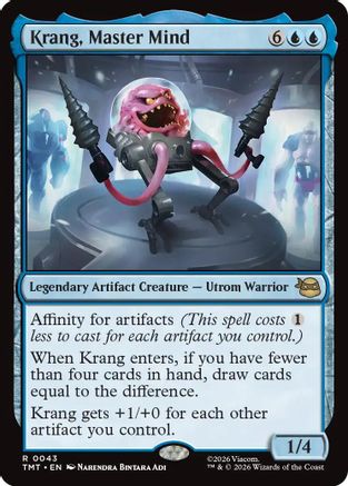 Krang, Master Mind (TMT-043) [Teenage Mutant Ninja Turtles] Foil