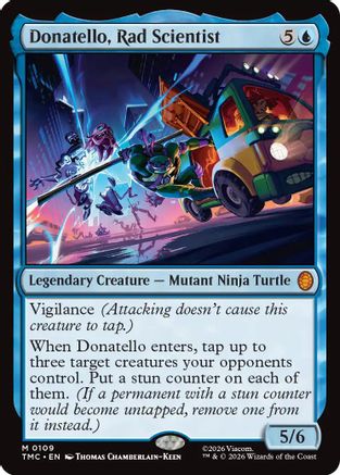 Donatello, Rad Scientist (TMC-109) [Commander: Teenage Mutant Ninja Turtles]
