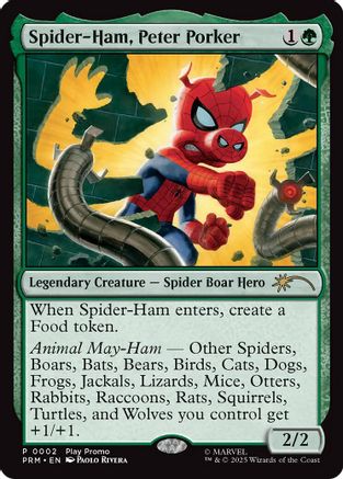 Spider-Ham, Peter Porker (PLAY-002) [Play Promos] Foil
