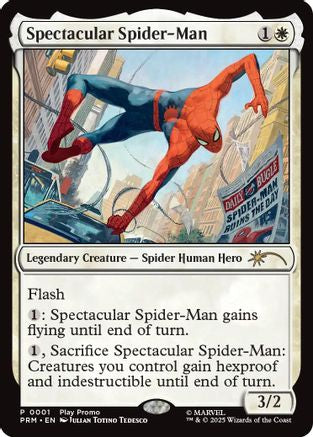 Spectacular Spider-Man (PLAY-001) [Play Promos] Foil