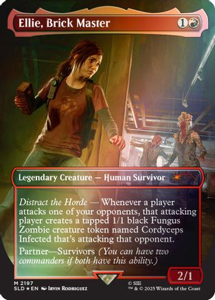 Ellie, Brick Master (Rainbow Foil) (SLD-2197) [Secret Lair Drop Series] Foil