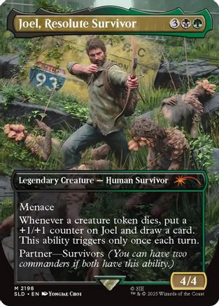 Joel, Resolute Survivor (SLD-2198) [Secret Lair Drop Series]