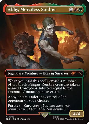 Abby, Merciless Soldier (SLD-2202) [Secret Lair Drop Series]