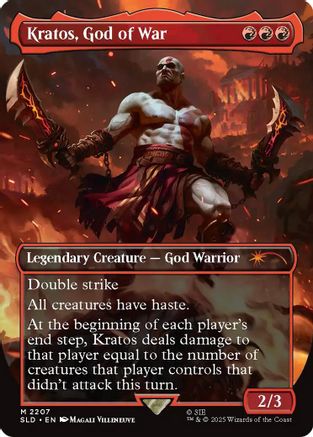 Kratos, God of War (SLD-2207) [Secret Lair Drop Series] Foil