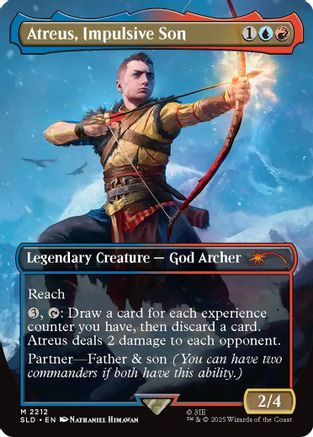 Atreus, Impulsive Son (SLD-2212) [Secret Lair Drop Series] Foil
