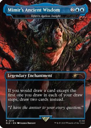 Mimir's Ancient Wisdom - Teferi's Ageless Insight (SLD-2214) [Secret Lair Drop Series]
