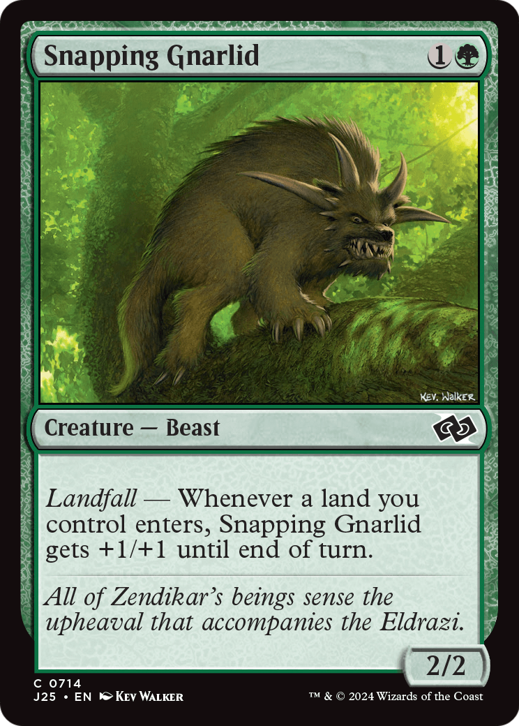 Snapping Gnarlid (J25-714) [Foundations Jumpstart]